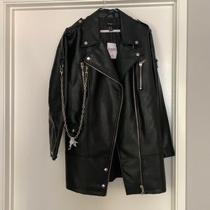 Never worn! Runs as an oversized jacket